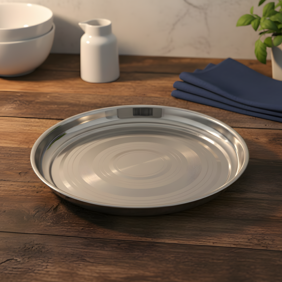 Stainless Steel Tray 25 cm 